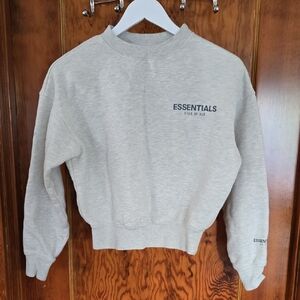 Fear of God Essentials Gray Sweatshirt